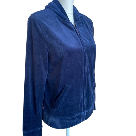 Women’s blue velvet track Jacket S Lauren Ralph Lauren - Picture 4 of 7